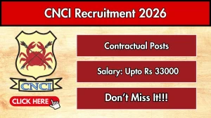 CNCI Recruitment 2026 - Apply Online for 12 DEO, Physiotherapist and Other Posts