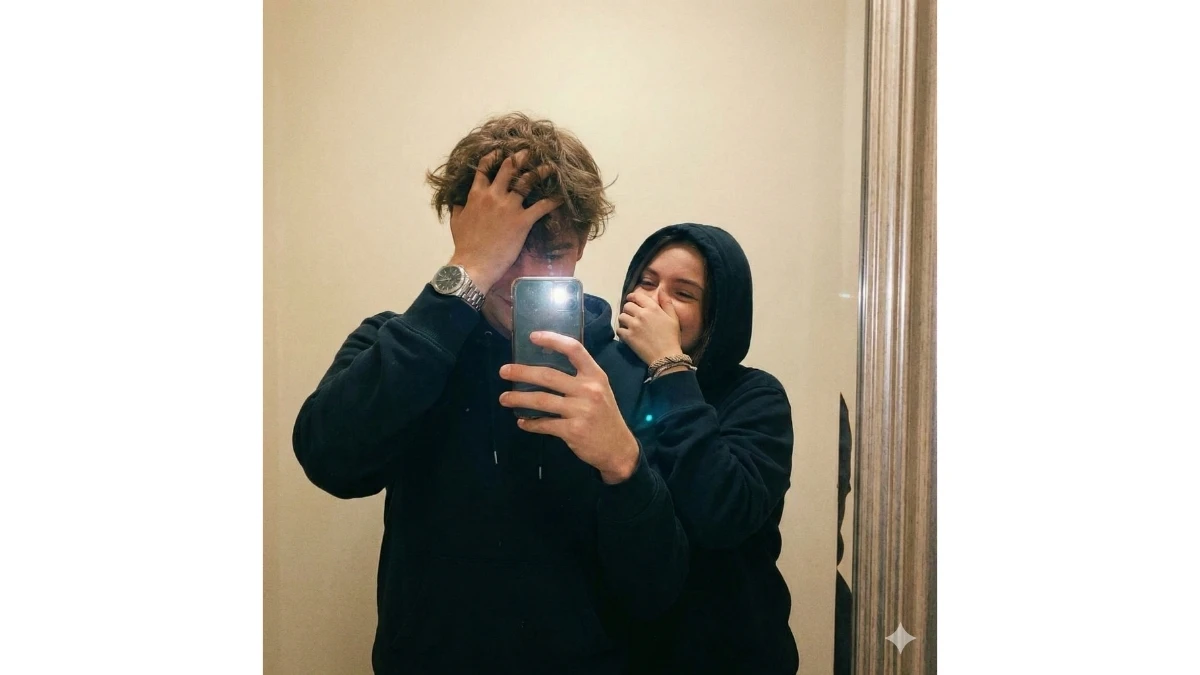 10 Best Google Gemini AI Photo Editing Prompts Copy Paste to Create Stylish Couple Mirror Selfie Portraits