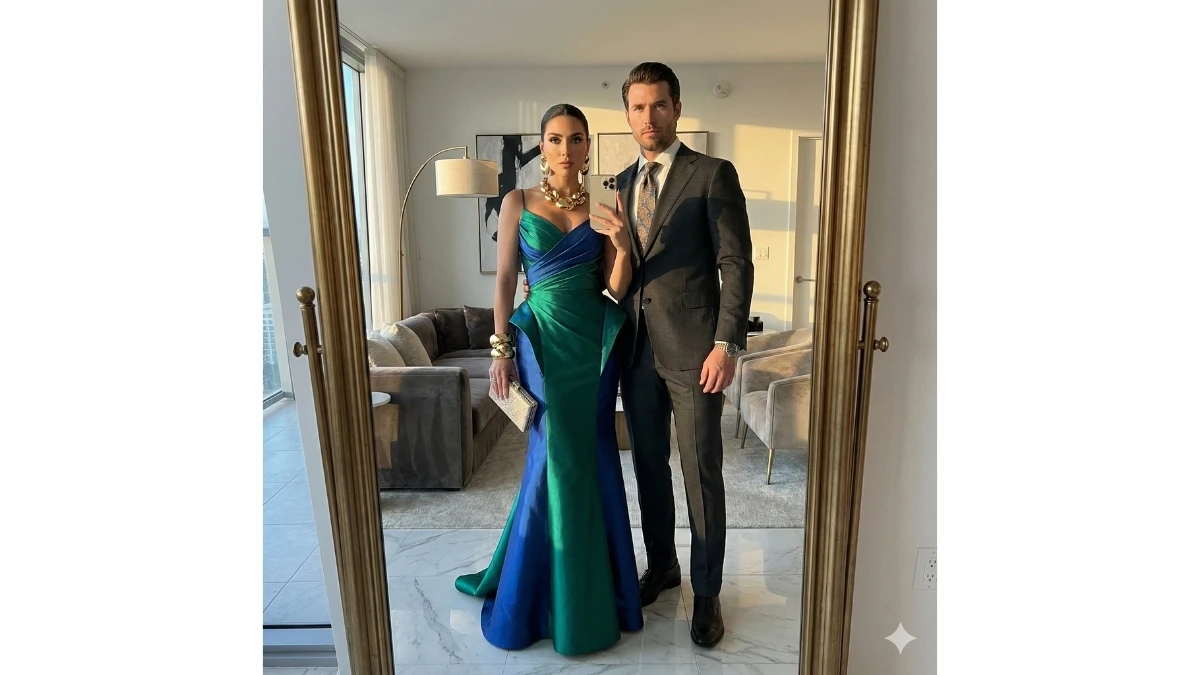 10 Best Google Gemini AI Photo Editing Prompts Copy Paste to Create Stylish Couple Mirror Selfie Portraits