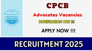 CPCB Advocates Recruitment 2026 - Apply Offline CPCB Advocates Recruitment 2026 - Apply Offline