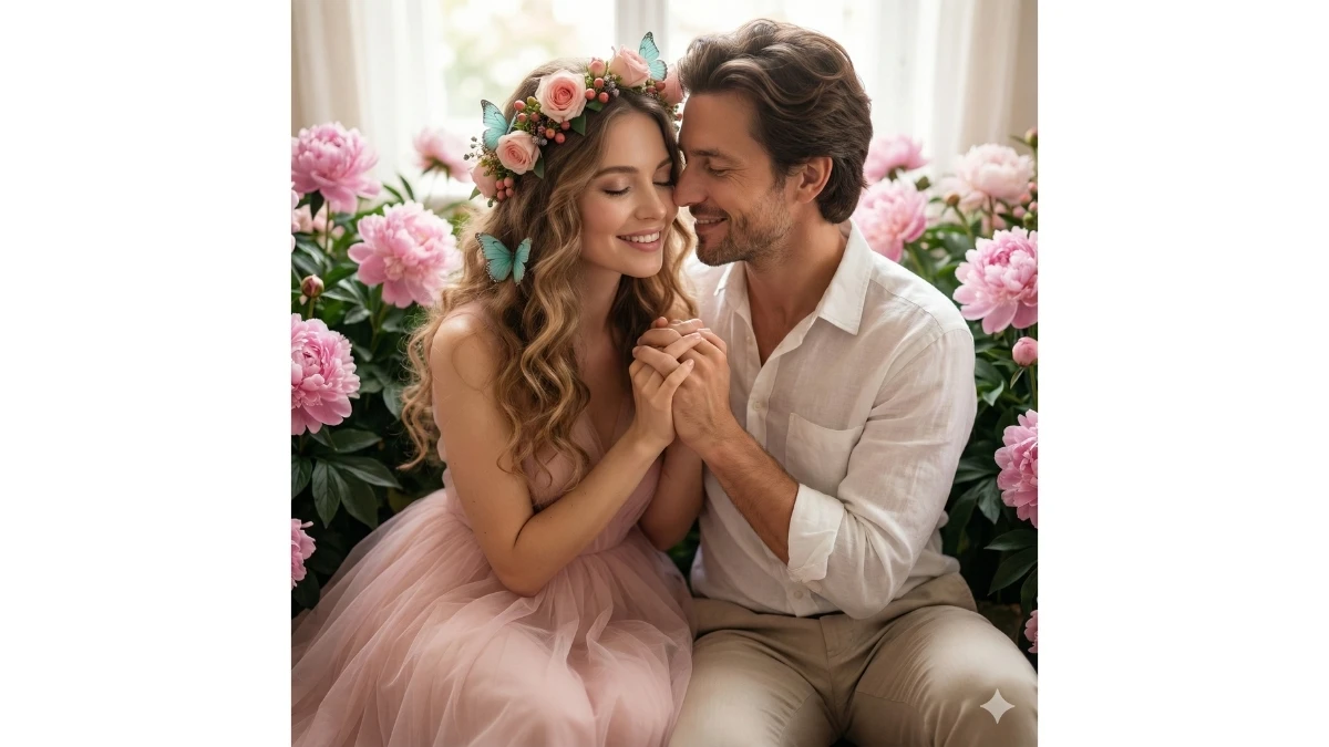 10 Google Gemini AI Couple Photo Editing Prompts Copy-Paste to Create Viral Romantic Portraits