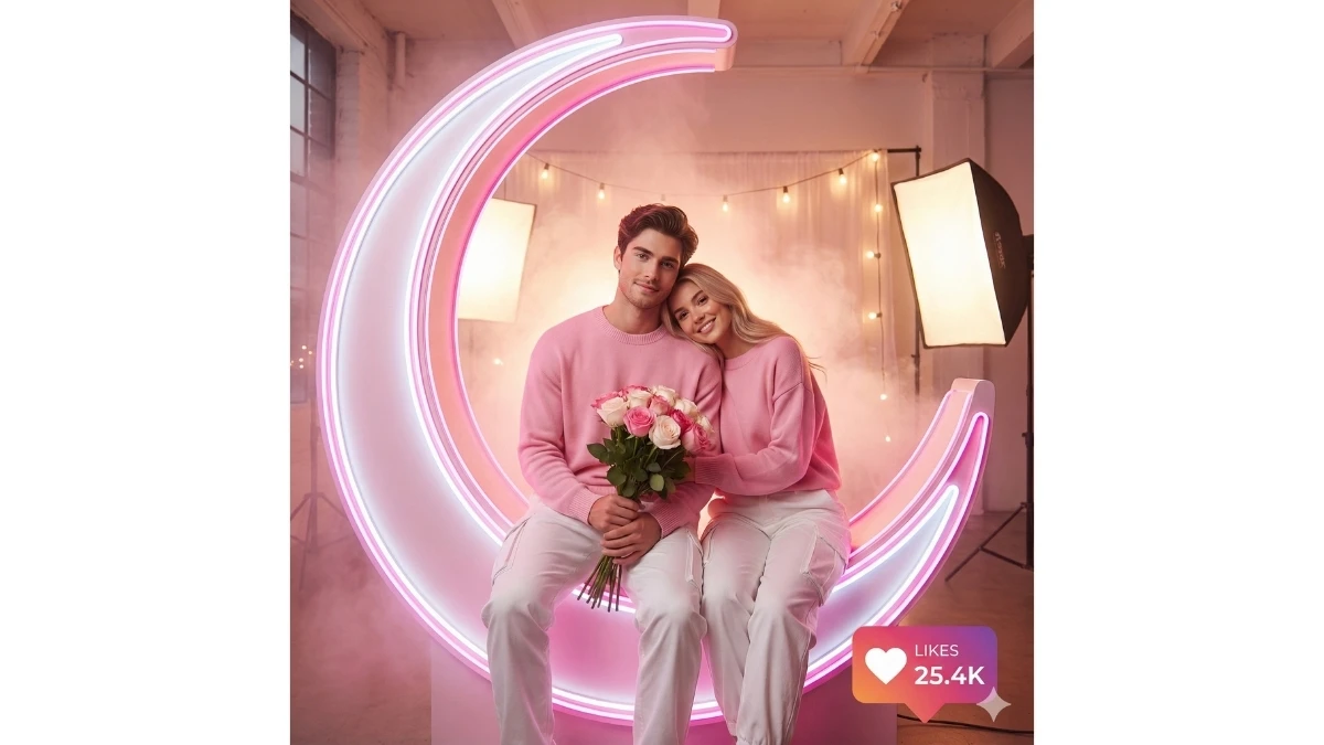 10 Google Gemini AI Couple Photo Editing Prompts Copy-Paste to Create Viral Romantic Portraits