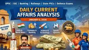 Current Affairs 05 January 2026