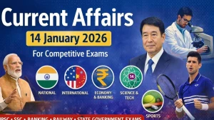 Current Affairs for 14 January 2026