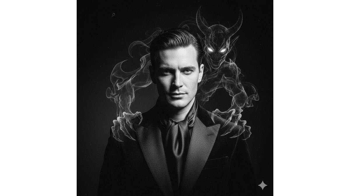 10 Trending ChatGPT Photo Editing Prompts to Create Cinematic Black-and-White Devil Shadow Portraits