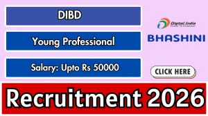 DIBD Young Professional Recruitment 2026 - Apply Online for 02 Posts