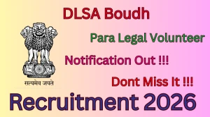DLSA Boudh Para Legal Volunteer Recruitment 2026 - Apply Offline