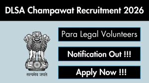 DLSA Champawat Para Legal Volunteers Recruitment 2026 - Apply Offline for 35 Posts