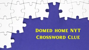 Domed home NYT Crossword Clue