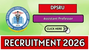 DPSRU Teaching Staff Recruitment 2026 – Walk in DPSRU Teaching Staff Recruitment 2026 – Walk in