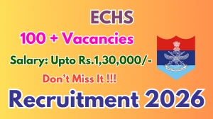 ECHS Recruitment 2026 - Apply Offline for 175 Lab Assistant, Peon And More Posts