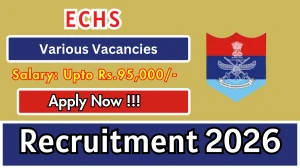 ECHS Recruitment 2026 - Apply Offline for 23 DEO, Chowkidar and More Posts