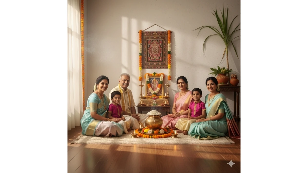 15 Google Gemini AI Pongal 2026 Photo Editing Prompts to Create Beautiful Festive Family & Friends Portraits