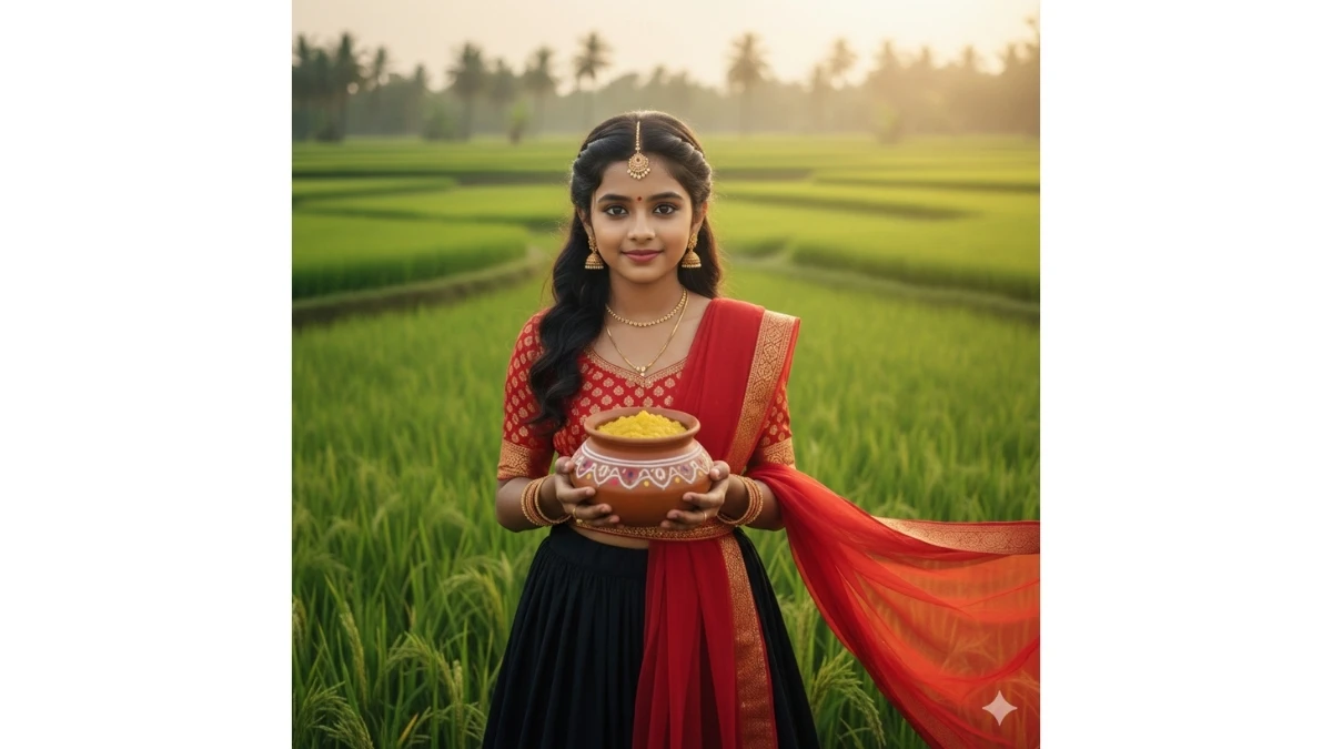 15 Google Gemini AI Pongal 2026 Photo Editing Prompts to Create Beautiful Festive Family & Friends Portraits