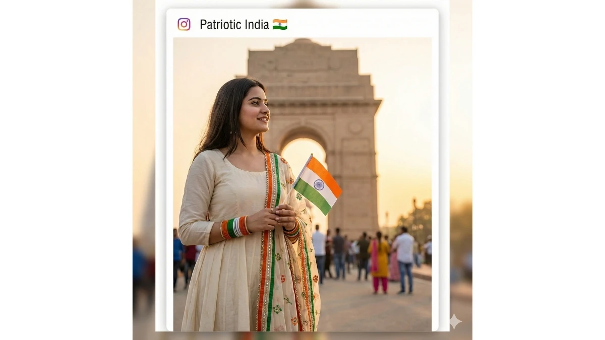 26 January 2026 Special: 10 Google Gemini Republic Day AI Photo Editing Prompts for Girls to Create Viral Patriotic Images