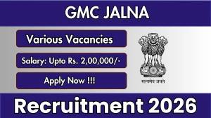 GMC Jalna Recruitment 2026 - Apply Offline for 28 Professor, Associate Professor And More Posts