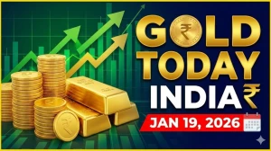 Gold Rate Today in India 2026-01-19 - Check 22K, 24K Live Gold Price