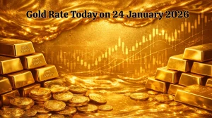 Gold Rate Today on 24 January 2026: Check 22K & 24K MCX Gold Price Today in Delh...