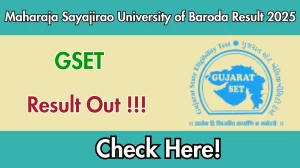 GSET Result 2025-26 OUT - Download Scorecard, Cutoff & Final Answer Key
