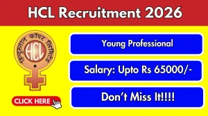 HCL Young Professional Recruitment 2026 - Apply Online