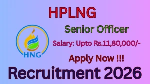 HPLNG Senior Officer Recruitment 2026 - Apply Offline for 01 Posts