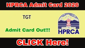 HPRCA TGT Admit Card 2026 OUT - Download Here