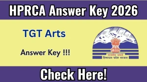 HPRCA TGT Arts Provisional Answer Key 2026 - Download & Raise Objection