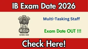 IB MTS Exam Date 2026 Released - Check Schedule & Details
