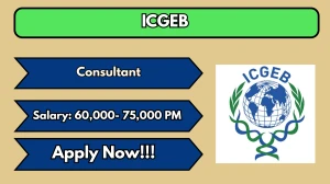 ICGEB Consultant Recruitment 2026 – Apply Online