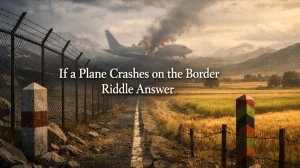 If a Plane Crashes on the Border Riddle Answer Explained
