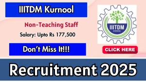 IIITDM Kurnool Non Teaching Staff Recruitment 2026 - Apply Online for 16 Posts