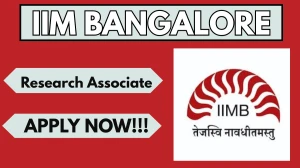 IIM Bangalore Research Associate Recruitment 2026 - Apply Online