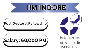 IIM Indore Post Doctoral Fellowship Recruitment 2026 - Apply Offline