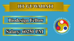IIT Guwahati Biodesign Fellow Recruitment 2026 – Apply Online