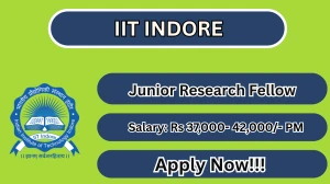 IIT Indore Junior Research Fellow Recruitment 2026 – Apply Online