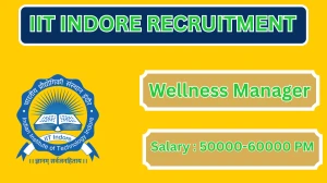 IIT Indore Wellness Manager Recruitment 2026 – Apply Online