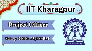 IIT Kharagpur Project Officer Recruitment 2026 – Apply Online