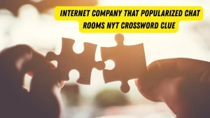 Internet company that popularized chat rooms NYT Crossword Clue