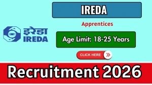 IREDA Apprentices Recruitment 2026 - Apply Online for 10 Posts
