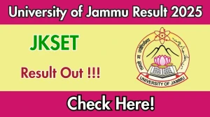 JKSET Result 2025 OUT - Download Qualified List PDF & Scorecard