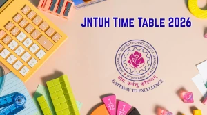 JNTUH Time Table 2026 Announced For M.Tech @ jntuh.ac.in Details Here