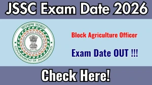JSSC Block Agriculture Officer Exam Date 2026 Out for 308 Posts at jssc.jharkhand.gov.in Check Details Here JSSC Block Agriculture Officer Exam Date 2026 Out for 308 Posts at jssc.jharkhand.gov.in Check Details Here