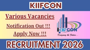 KIIFCON Recruitment 2026 - Apply Online for Senior Project Advisor, Project Advisor And More Posts