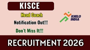 KISCE Head Coach Recruitment 2026 - Apply Offline