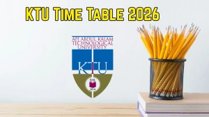 KTU Time Table 2026 Announced For MCA @ ktu.edu.in Details Here KTU Time Table 2026 Announced For MCA @ ktu.edu.in Details Here
