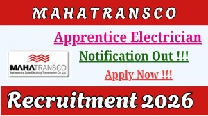 MAHATRANSCO Apprentice Electrician Recruitment 2026 - Apply Online for 26 Posts