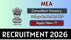 MEA Consultant Recruitment 2026 - Apply Offline