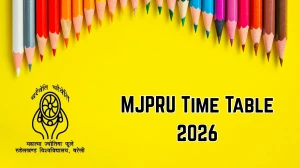 MJPRU Time Table 2026 Announced For B.Sc, M.Sc and B.A @ mjpru.ac.in Details Here