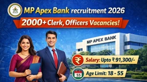 MP Apex Bank Recruitment 2026 - Apply Online for 2076 Clerk, Computer Operator and Other Posts