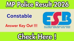 MP Police Constable Result 2025-26 OUT - Check First Phase Scorecard & Merit List at esb.mp.gov.in